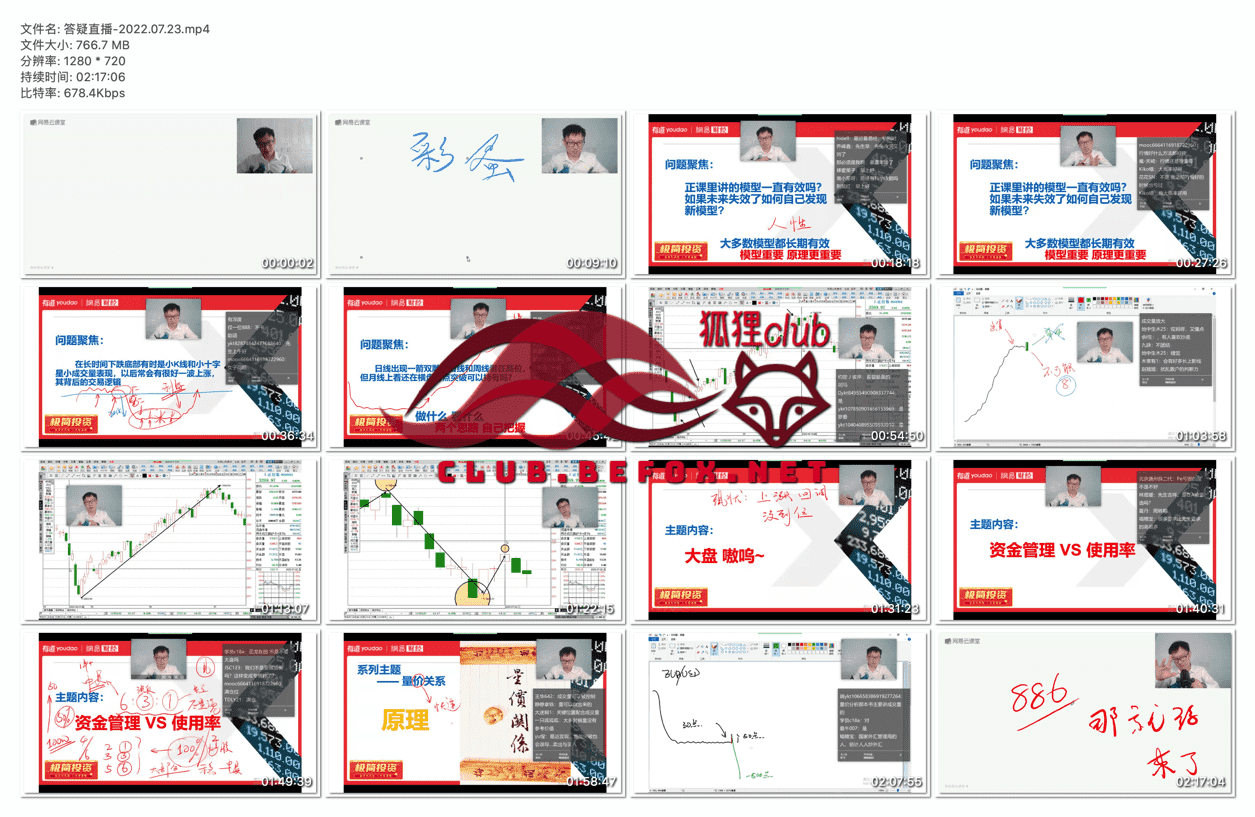 答疑直播-2022.07.23